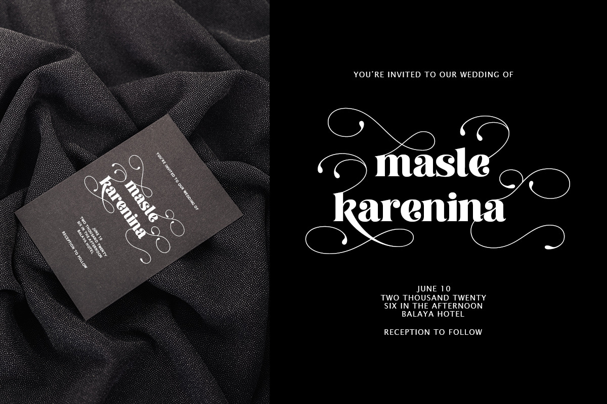 Display Series, a Serif Font by Attract Studio (Photo 6 of 15)