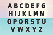 Dirty Vintage Retro Distressed Font, a Sans Serif Font by Fourteen Letter (Thumbnail 6 of 8)