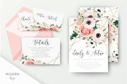 Wedding collection - Luxury pink, an Invitation Template by Alewiena (Thumbnail 4 of 7)