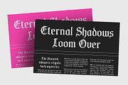 CS Rohesia – Gothic Font, a Blackletter Font by Craft Supply Co. (Thumbnail 4 of 8)