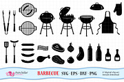 Barbecue SVG, an Object Graphic by PolpoDesign (Thumbnail 1 of 2)