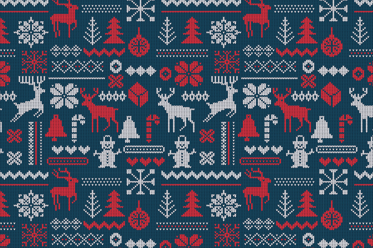 Christmas bold, thin font and number, a Social Media Template by Vector photo shop (Photo 4 of 4)