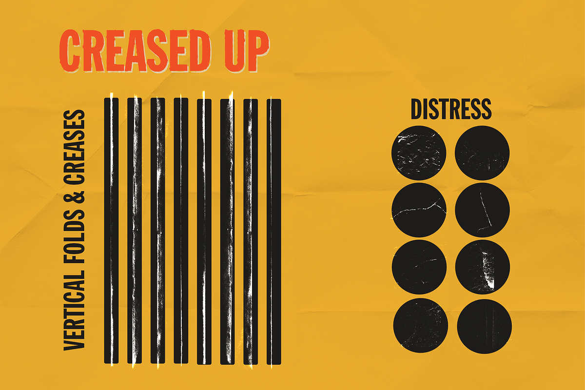 Creased Up Brush Pack for Procreate, a Brush Add-On by Horlleys (Photo 3 of 4)