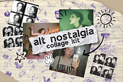 Alt Nostalgia Collage Kit 200+ PNGs, a Graphic by Collage Cult (Thumbnail 1 of 4)