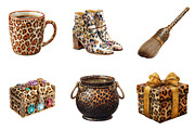 Leopard Print Halloween PNG, an Illustration by SinaCreation (Thumbnail 4 of 7)