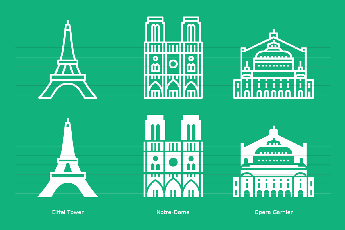 Landmarks of France - Paris, an Icon by Jozsef Balazs-Hegedus (Photo 5 of 6)