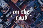 Sunset Road Typeface, a Blackletter Font by Emyself Design (Thumbnail 11 of 12)
