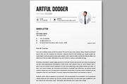 CV Template Design, a Resume Template by MightyDesign (Thumbnail 2 of 8)