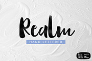 Realm Font, a Script Font by YandiDesigns (Thumbnail 1 of 3)