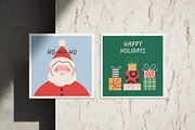 Christmas & New Year holiday cards, a Seasonal Illustration by Good Studio (Thumbnail 7 of 9)