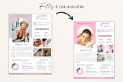 Blogger Media Kit Template Canva, a Marketing Template by Boltik Studio (Thumbnail 3 of 5)