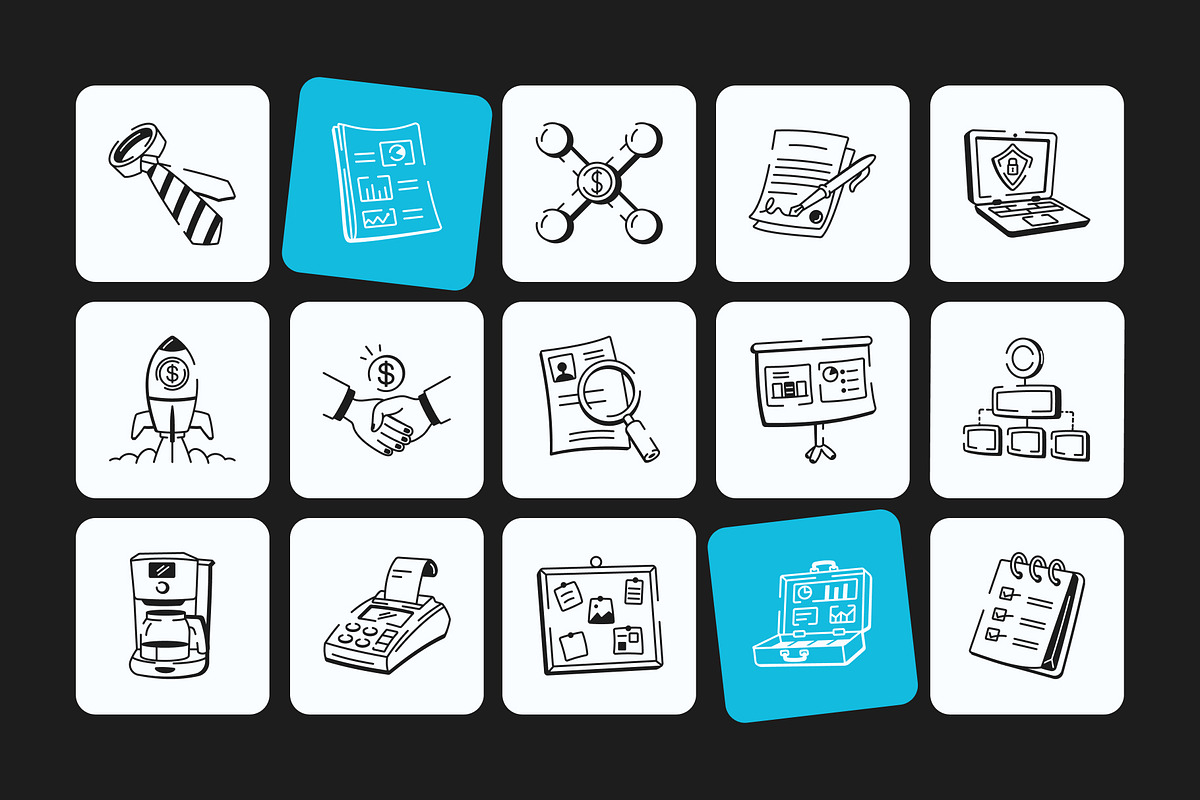 Corporate Doodle Art, an Outline Icon by Vectors Market (Photo 6 of 8)