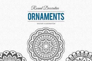 Round Decorative Ornaments
