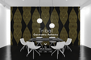 Tribal Geometric Pattern, a Pattern Graphic by HMJS Designs (Thumbnail 1 of 6)