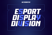 CLOWSH ESPORT, a Sans Serif Font by 24Design Studios (Thumbnail 5 of 5)