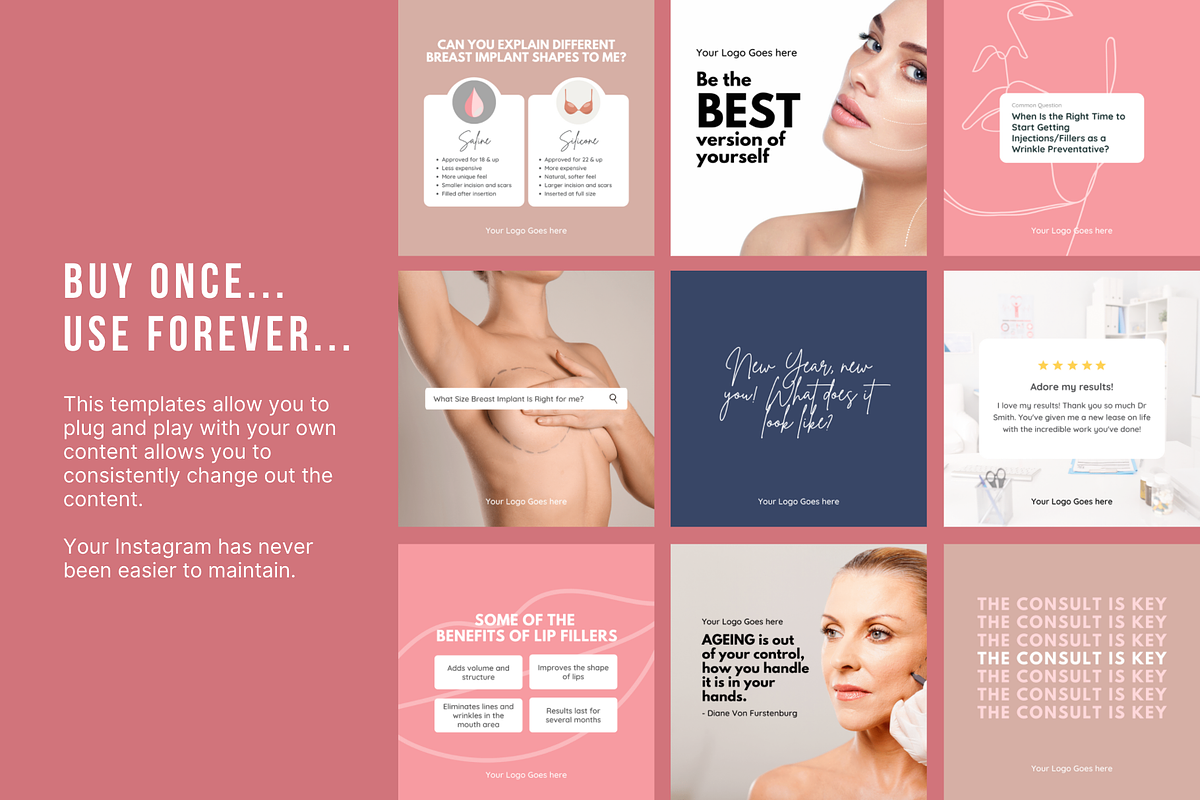 Plastic Surgeon Templates, a Social Media Template by Sincerely Media (Photo 5 of 10)