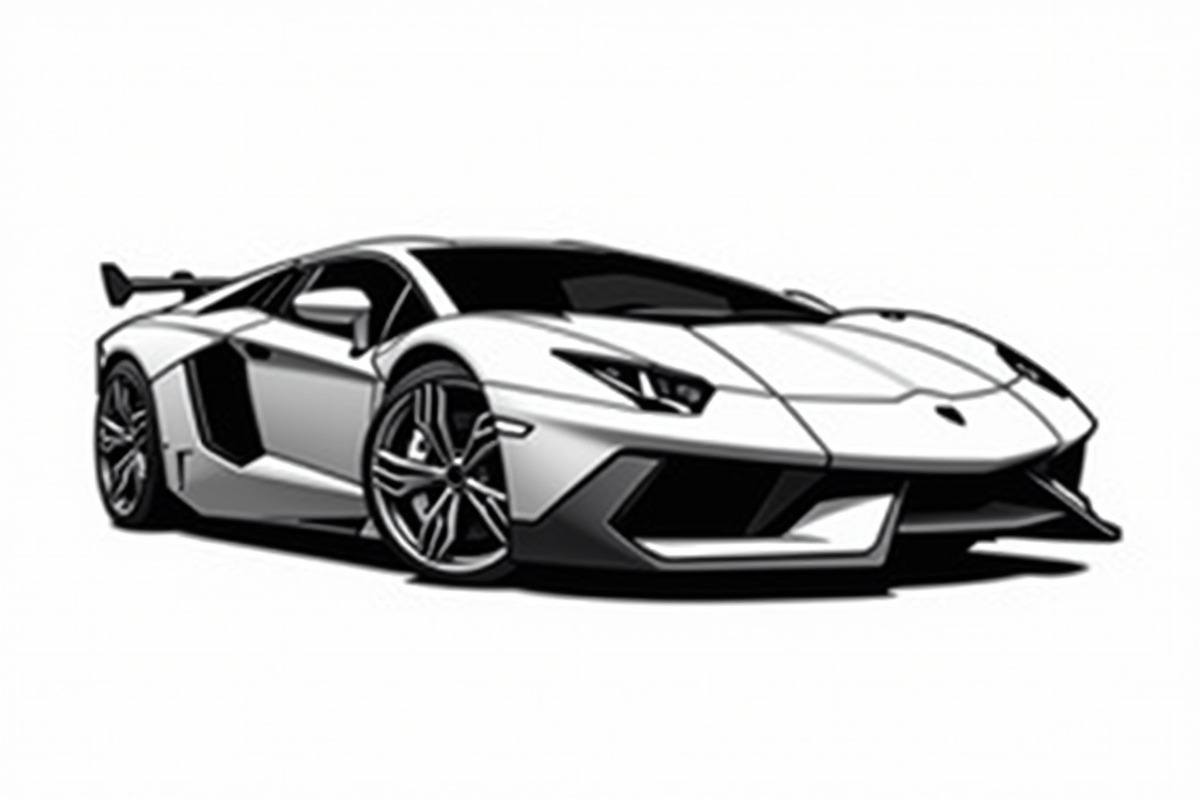 High Speed Sports Car Bundle, an Illustration by Designer_Momina (Photo 3 of 7)