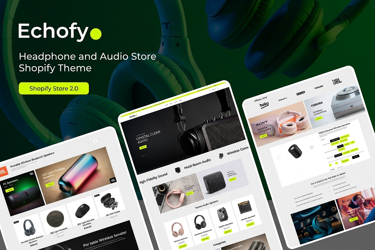 Echofy - Electronics Shopify Theme, a Shopify Template by ThemesRain (Photo 2 of 3)