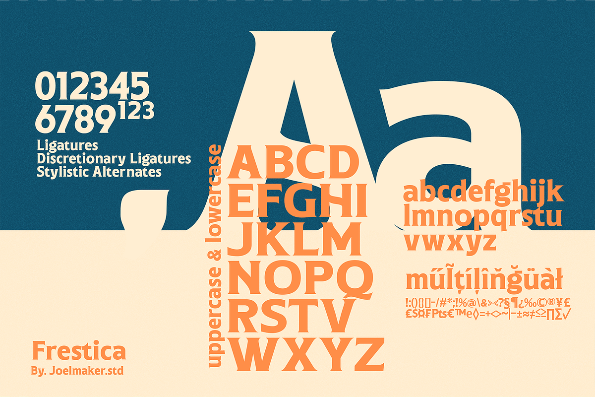 Frestica Font Trio, a Script Font by joelmaker (Photo 6 of 24)