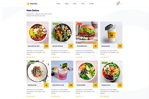 Restaurant & Cafe HTML Template