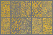 Gold Glitter William Morris Patterns, a Pattern Graphic by ARTOZEN DIGITAL (Thumbnail 18 of 20)