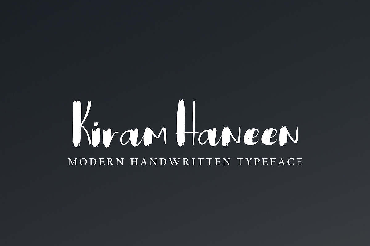 Sentralie, a Handwritten Font by pineungtype (Photo 3 of 5)
