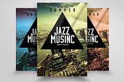 Jazz Flyer & Poster Template, a Flyer Template by Business Flyers (Thumbnail 1 of 3)