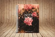 Notebook Mockup Vol 1, a Print Template by Honnum Graphic Art (Thumbnail 12 of 12)