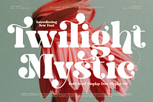 Twilight Mystic Modern Retro Serif