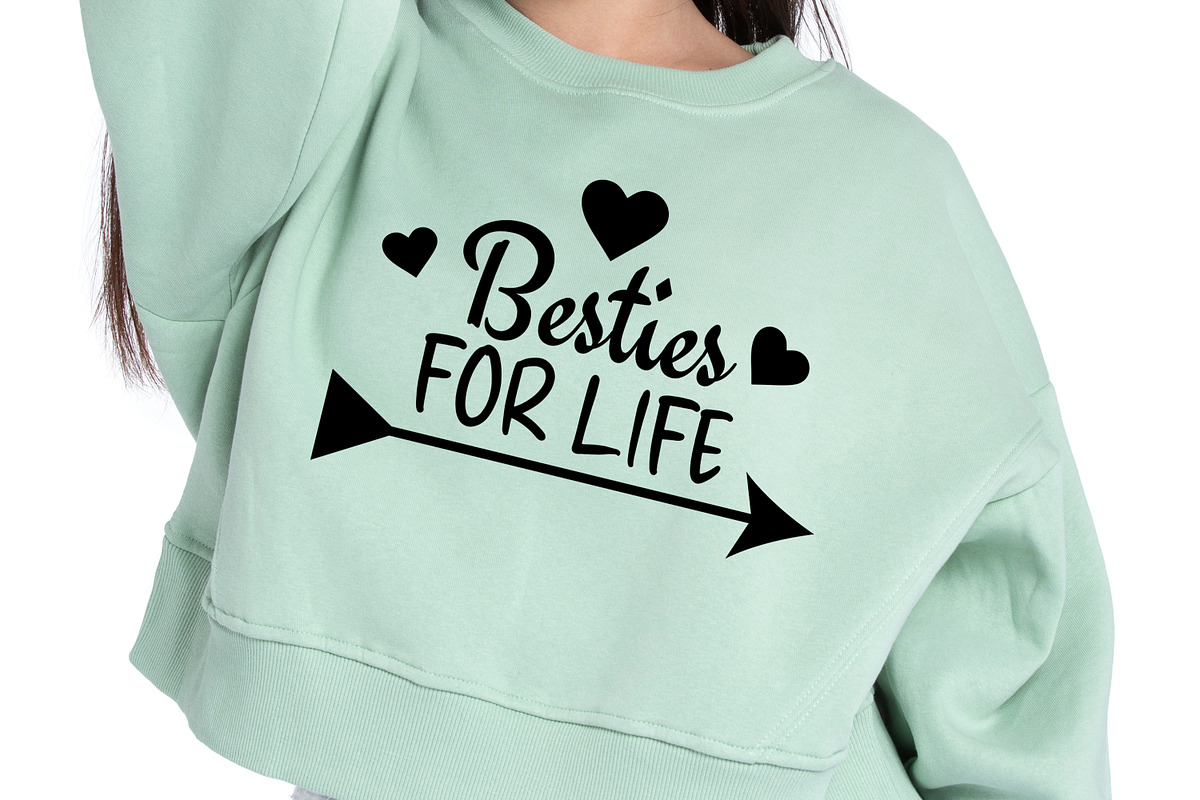 Besties Forever SVG Bundle, a Graphic by M9 Design (Photo 4 of 9)