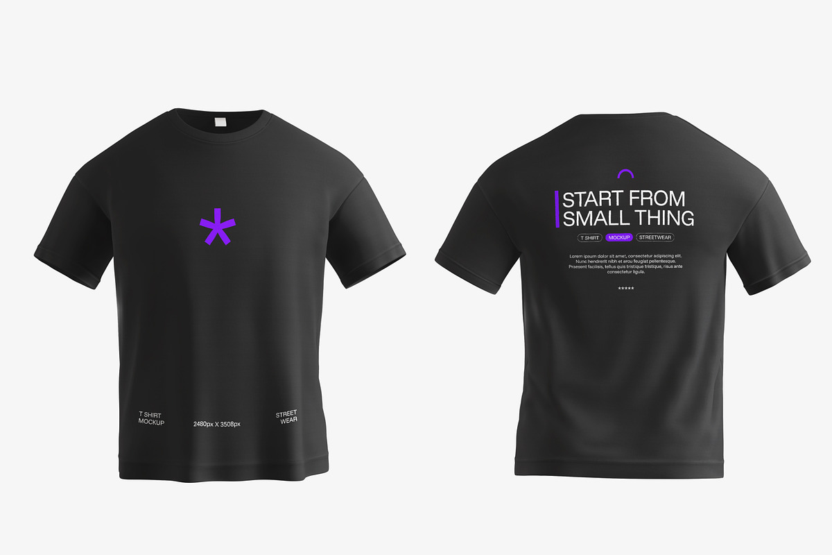 T-shirt Mockup, a Shirt Mockup by SLAB! Design (Photo 2 of 3)