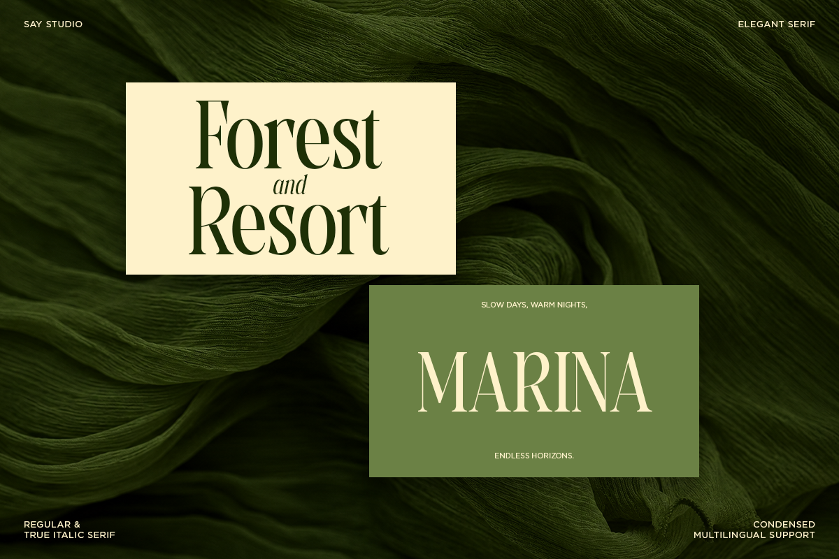 Grevila - Condensed Serif Font, a Serif Font by Say Studio (Photo 7 of 10)