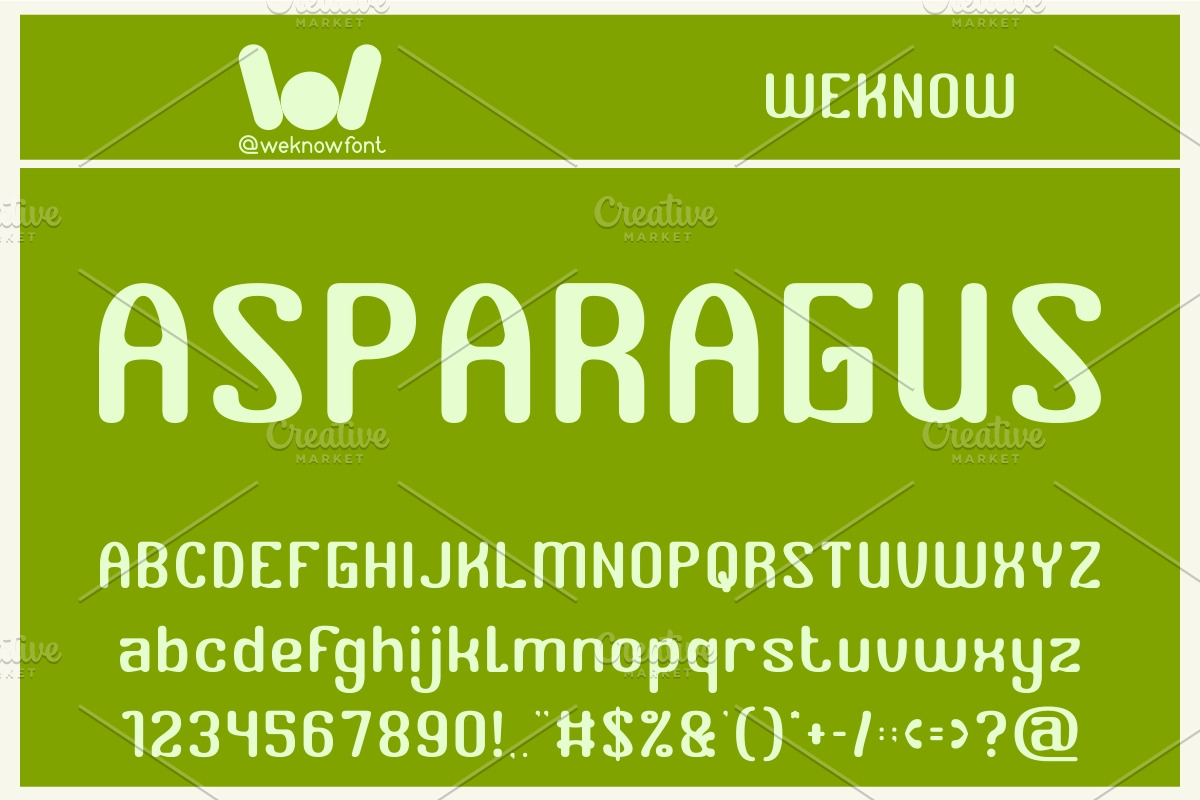 Barbecue font, a Font by weknow (Photo 5 of 5)