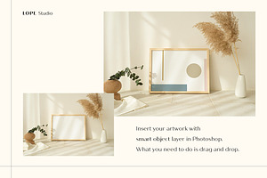 Boho Frame Mockup