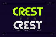 Crasher - Sans Display Font, a Sans Serif Font by RagamKata (Thumbnail 3 of 9)