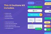 UI Buttons Kit For Figma, an UI Kit Template by 80.design (Thumbnail 6 of 8)