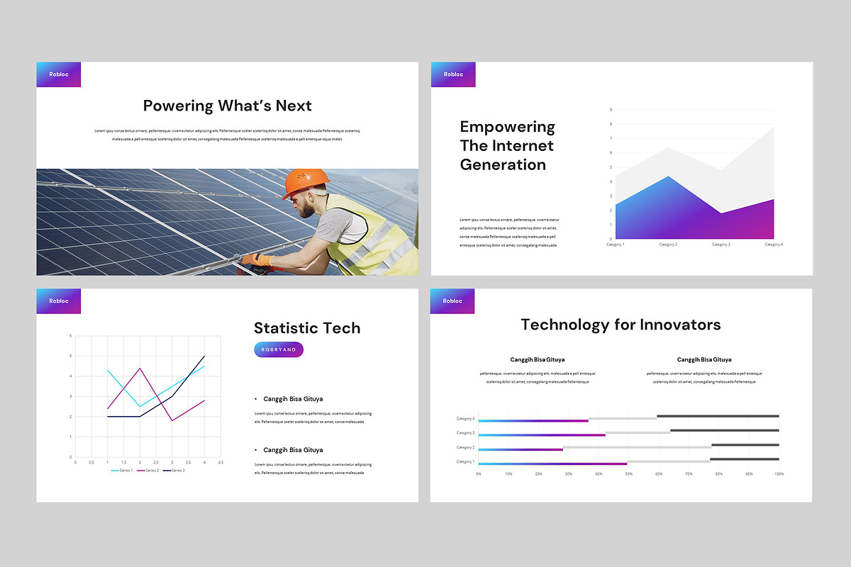 ROBLOC - Business Google slide, a Presentation Template by rgbryand