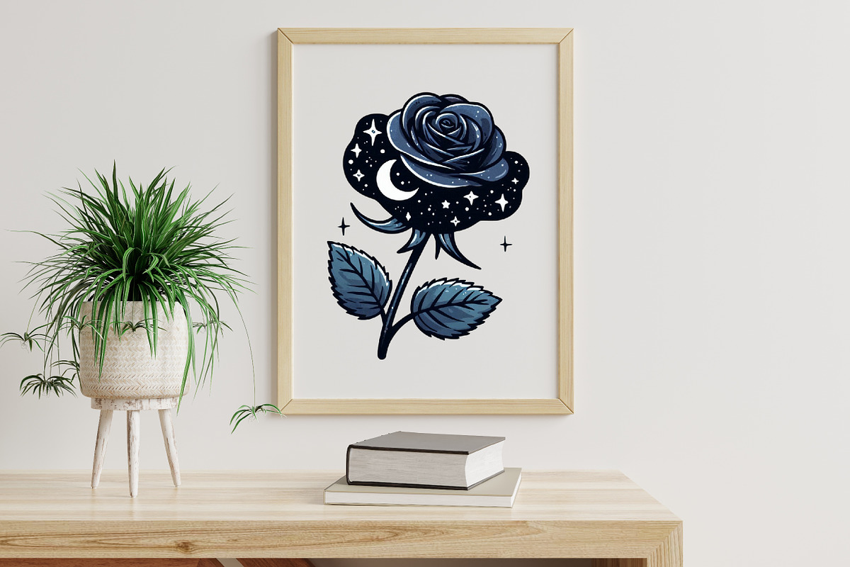 Gothic Roses Clipart Bundle, an Illustration by CreationArt (Photo 5 of 6)