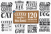 Huge Coffee SVG Bundle, a Food Illustration by HQDigitalArt (Thumbnail 3 of 15)