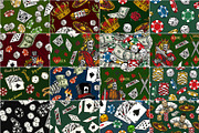 50 Gambling patterns, a Pattern Graphic by DGIM studio (Thumbnail 2 of 6)