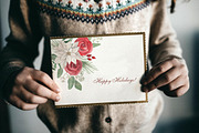 Scandinavian Winter Christmas Floral, a Decorative Illustration by Catch the Dream Art (Thumbnail 13 of 17)