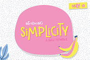 Simplicity Font, a Handwritten Font by Salt & Pepper Designs (Thumbnail 1 of 6)