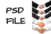 Business Handshakes PSD Collection, a Business Photo by vovan (Thumbnail 1 of 2)