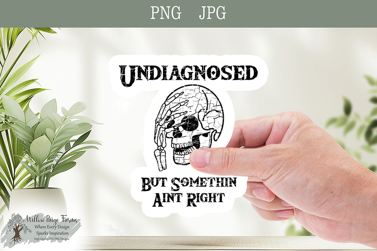 Undiagnosed Somethin Ain't right, an Object Illustration by Willow Paige Farms (Photo 6 of 6)