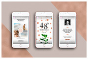 ANIMATED Copper Instagram Stories, a Social Media Template by Ruby&Heart Studio (Thumbnail 3 of 9)