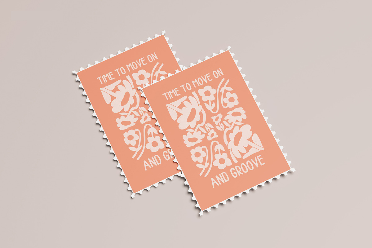 Postage Stamp Mockup, a Product Mockup by Difa Design (Photo 4 of 5)