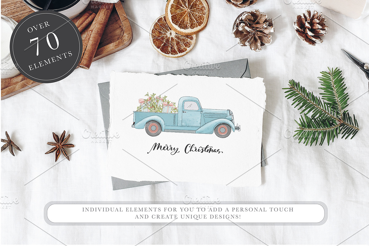 Cute Country Christmas, an Illustration by bhldesigns (Photo 5 of 7)