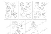 Coloring Book Summer 2, a Person Illustration by GlamArtZhanna (Thumbnail 5 of 6)