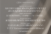 Karima A Modern Stylist Font, a Serif Font by zeenesia (Thumbnail 19 of 20)