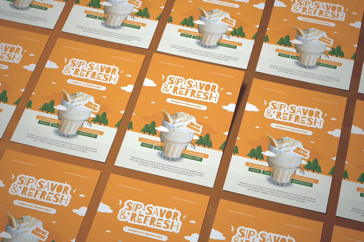 Serious But Fun Drink - Flyer, a Flyer Template by AQR Studio (Photo 2 of 2)